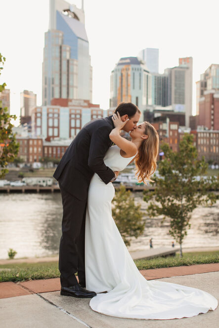 Emily and Mitchell at The Bridge Building