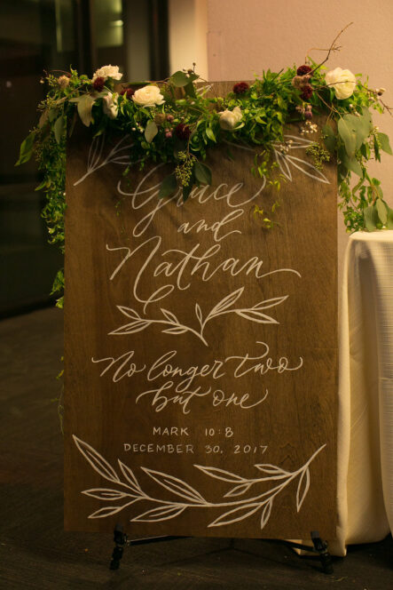 Wedding Welcome Sign